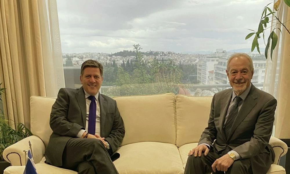 Συνάντηση Βαρβιτσιώτη με τον συντονιστή του Έτους Ιστορίας Ελλάδας-Ρωσίας για τις επόμενες δράσεις